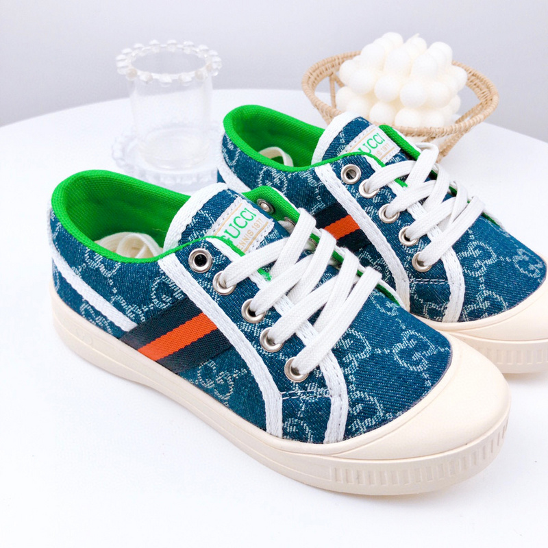 Gu _ Chi Low Children Canvas shoes 26-37-65591d6a